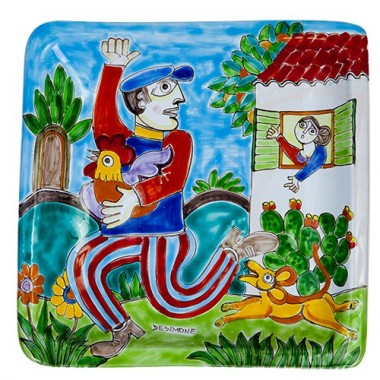 Piatto Quadrato 20x20 DS 01 Piatto Quadrato 20x20 DS 01